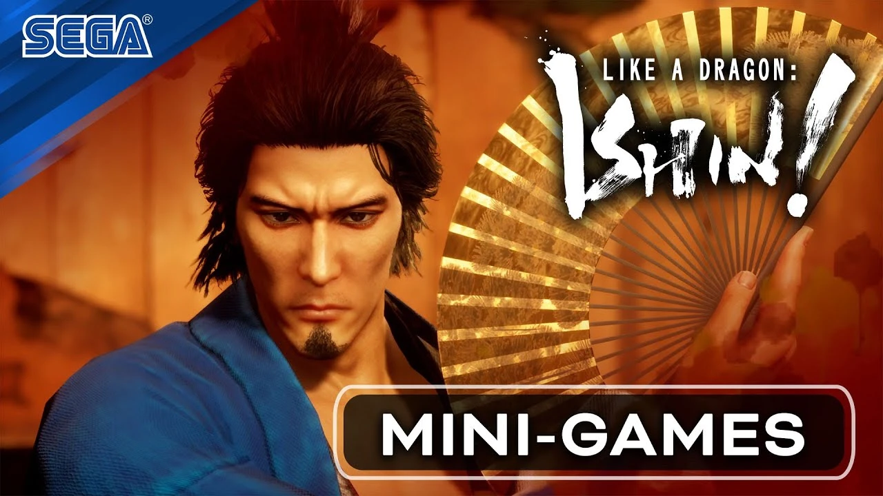 Караоке и другие мини-игры в новом трейлере Like a Dragon: Ishin!