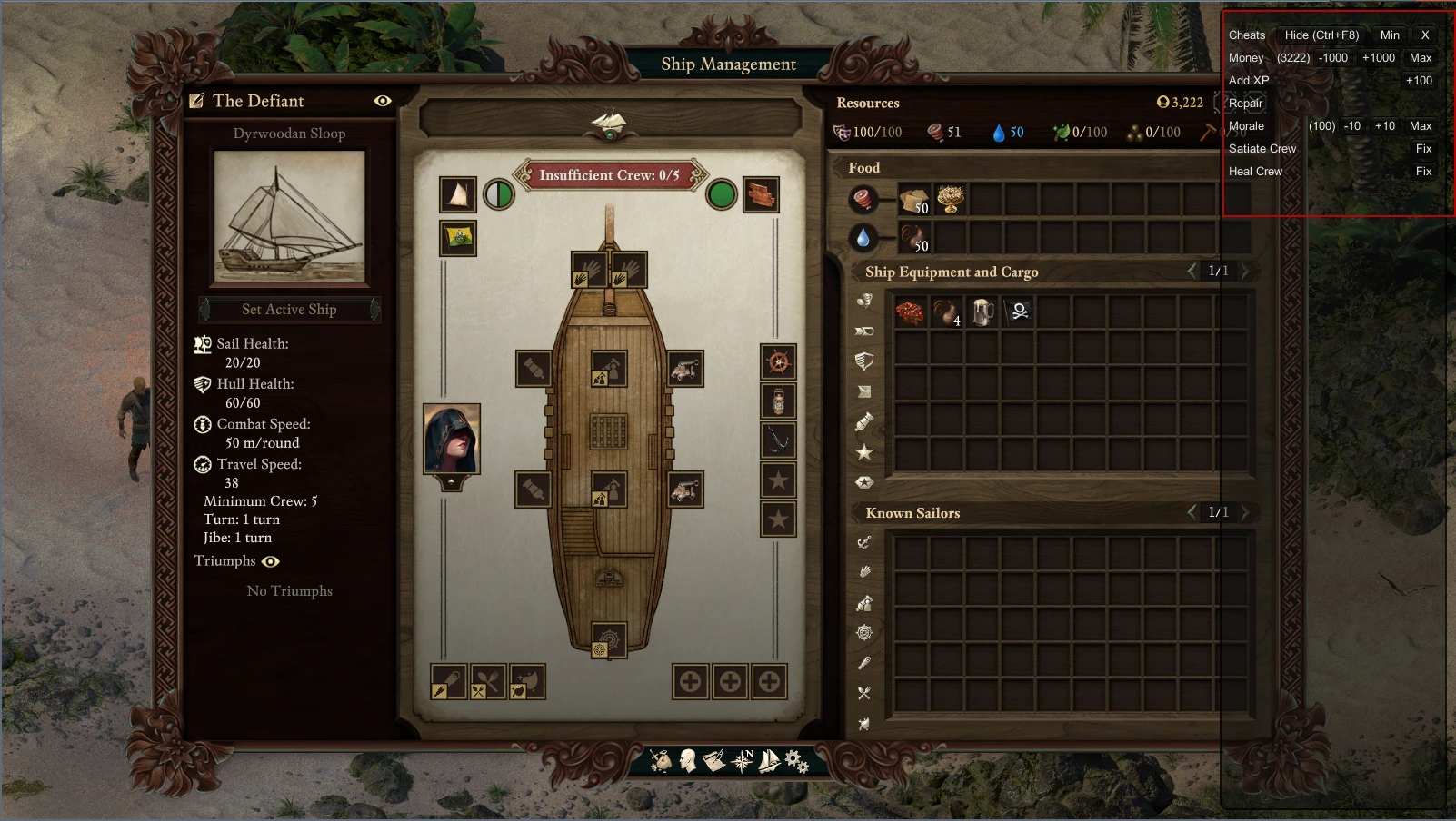 Pillars of Eternity 2: Deadfire: Чит-Мод/Cheat-Mode (Чит-Консоль / Unity Console)