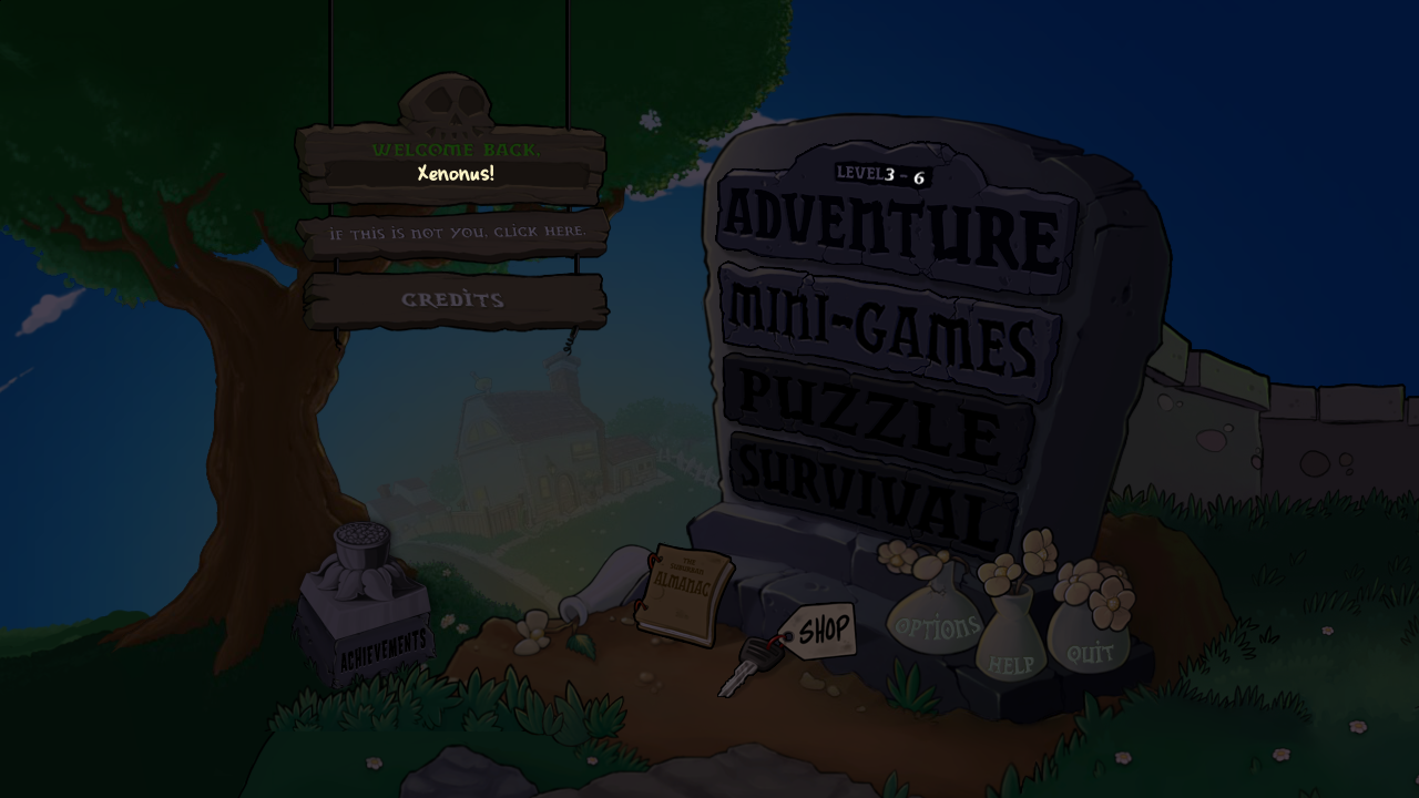 Plants vs. Zombies "PvZ Zero Night [Release 1.1]"