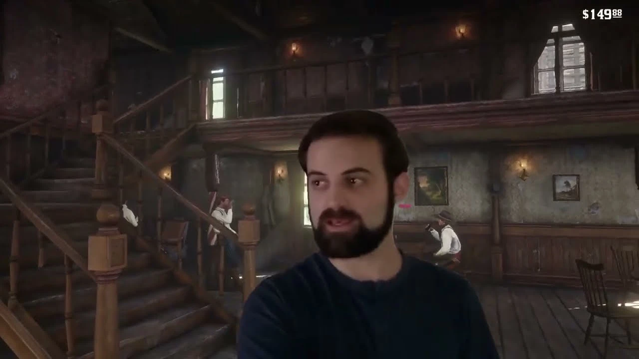 Блогер буквально перенес себя в мир Red Dead Redemption 2 и смог взаимодействовать с NPC