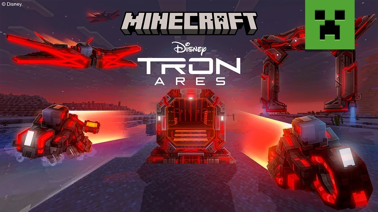 Minecraft погружается в Сеть: вышло дополнение по фильму "Трон: Арес"