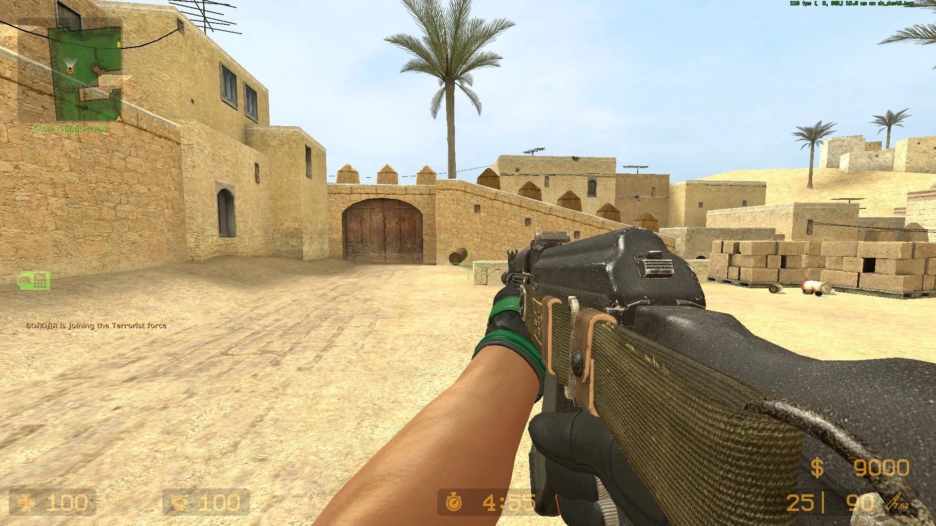 Counter-Strike: Source "АК-103EFT с ремнем"