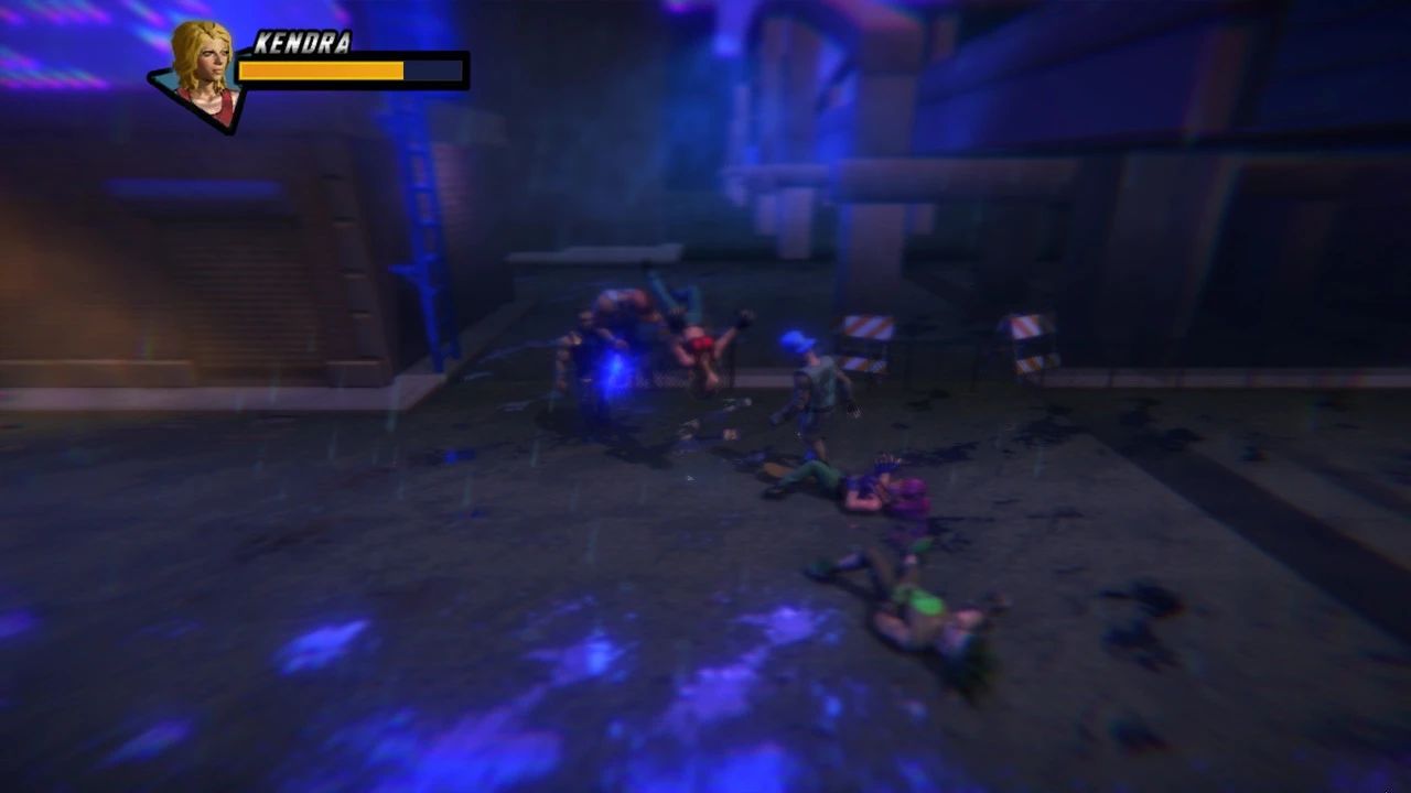 Геймплей трехмерного Beat 'em upa Rival Fury