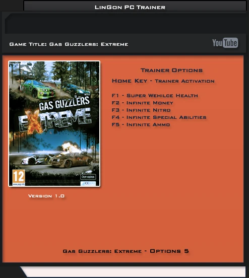 Gas Guzzlers Extreme: Трейнер/Trainer (+5) [1.0] {LinGon}