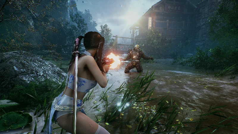 Bright Memory "Патч с видом от третьего лица"