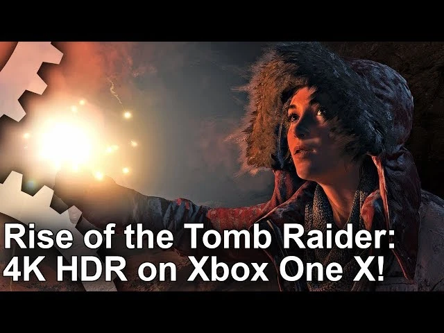 Около 10 минут геймплея Rise of the Tomb Raider с Xbox One X