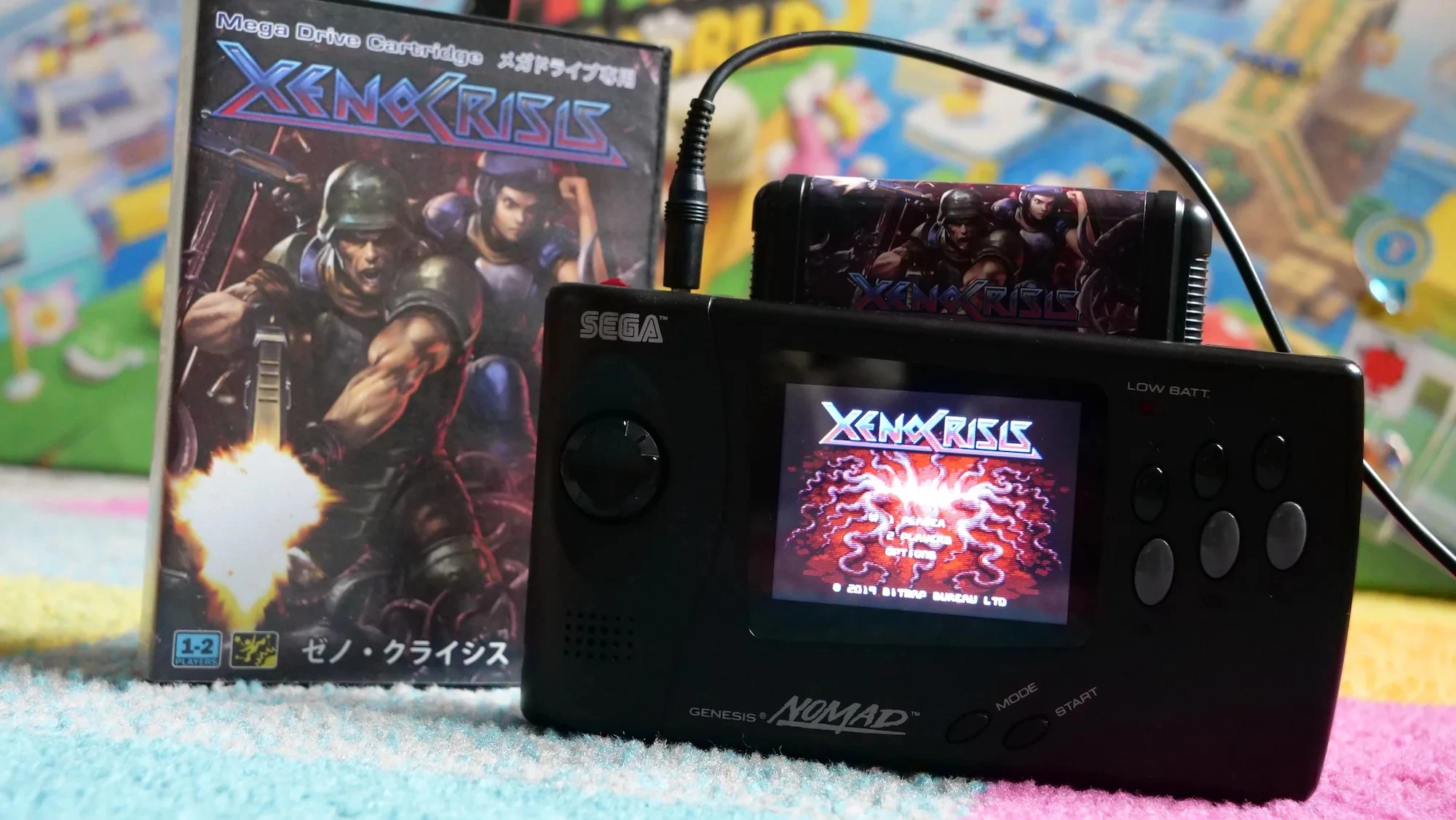 Первые скриншоты Xeno Crisis для SEGA Genesis