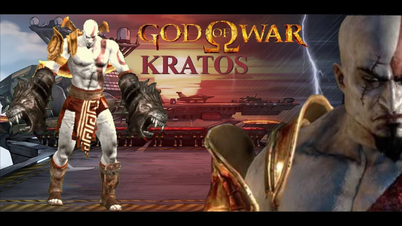 Streets of Rage 4 "Kratos mod"