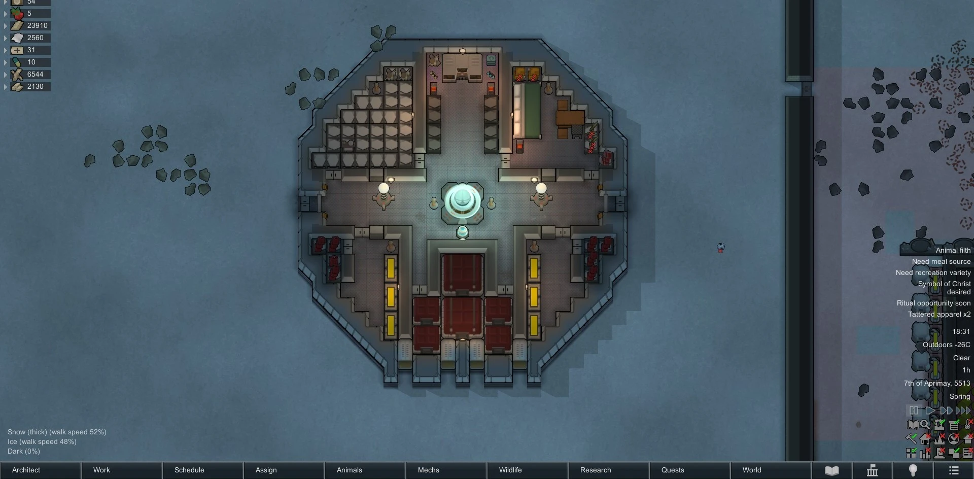 НЛО в RimWorld: гайд по планированию гравитационного корабля