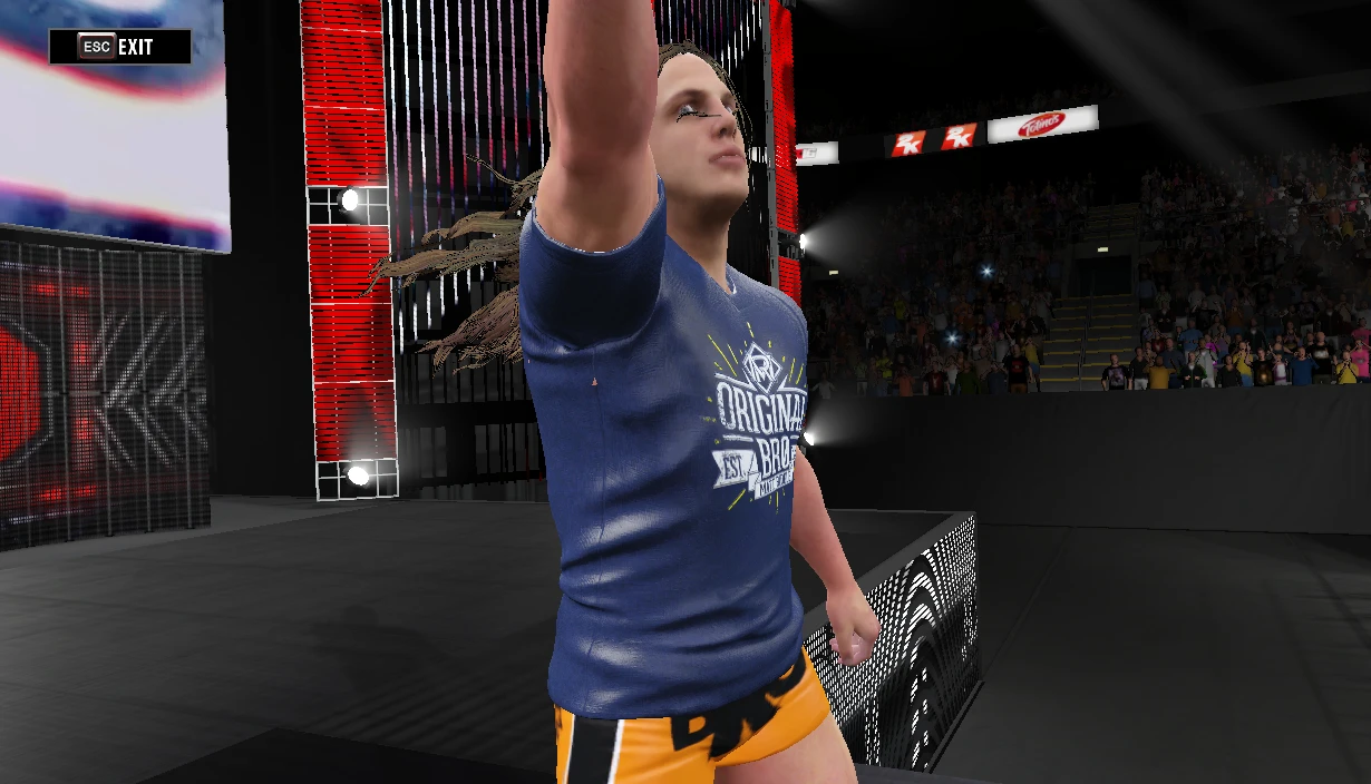 WWE 2K16 "Matt Riddle alt. attire WWE 2K19 Порт мод"