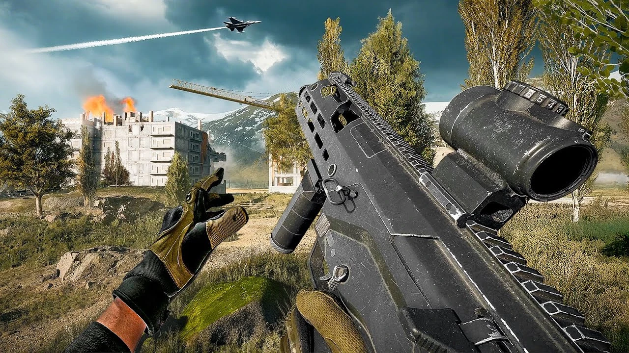 Новый геймплей на огромных картах Battlefield 6 - масштаб, разрушения объектов, динамичные перестрелки