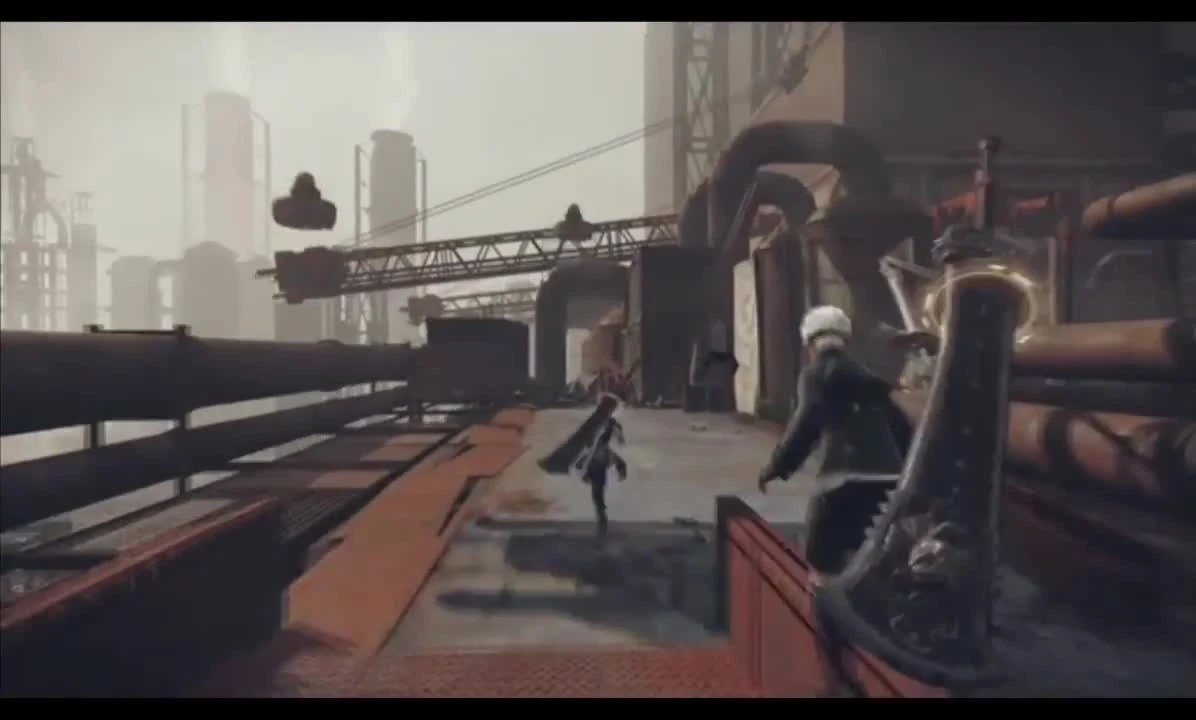 Персонажи и геймплей в новых роликах NieR: Automata