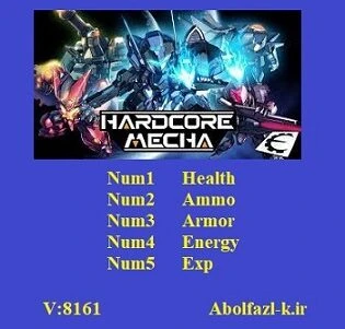Hardcore Mecha Fighters Edition: Трейнер/Trainer (+5) [8161] {Abolfazl.k}