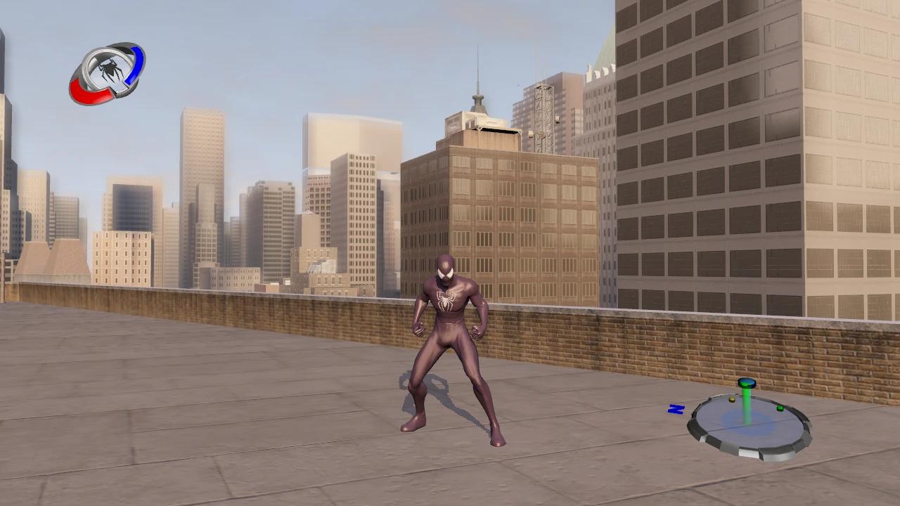 Spider-Man 3: The Game "Black suit Web Of Shadows"