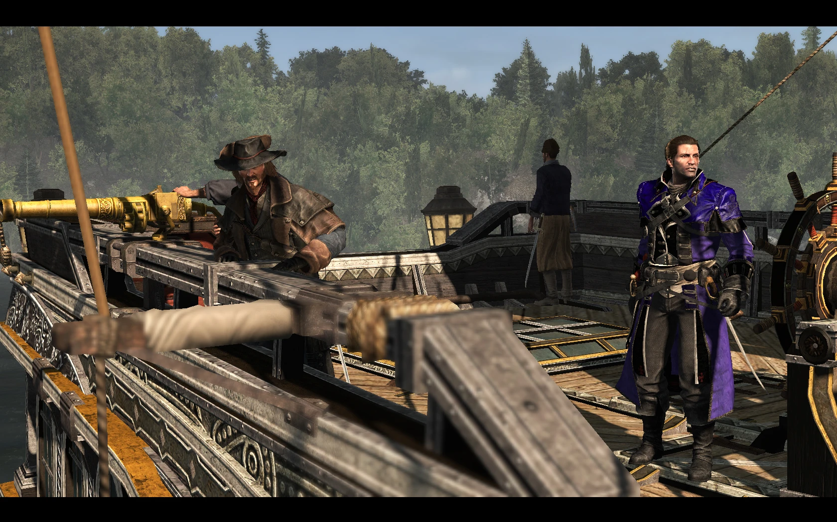 Assassin's Creed: Rogue "Фиолетовый с черный костюм тамплиера (Resorep)"