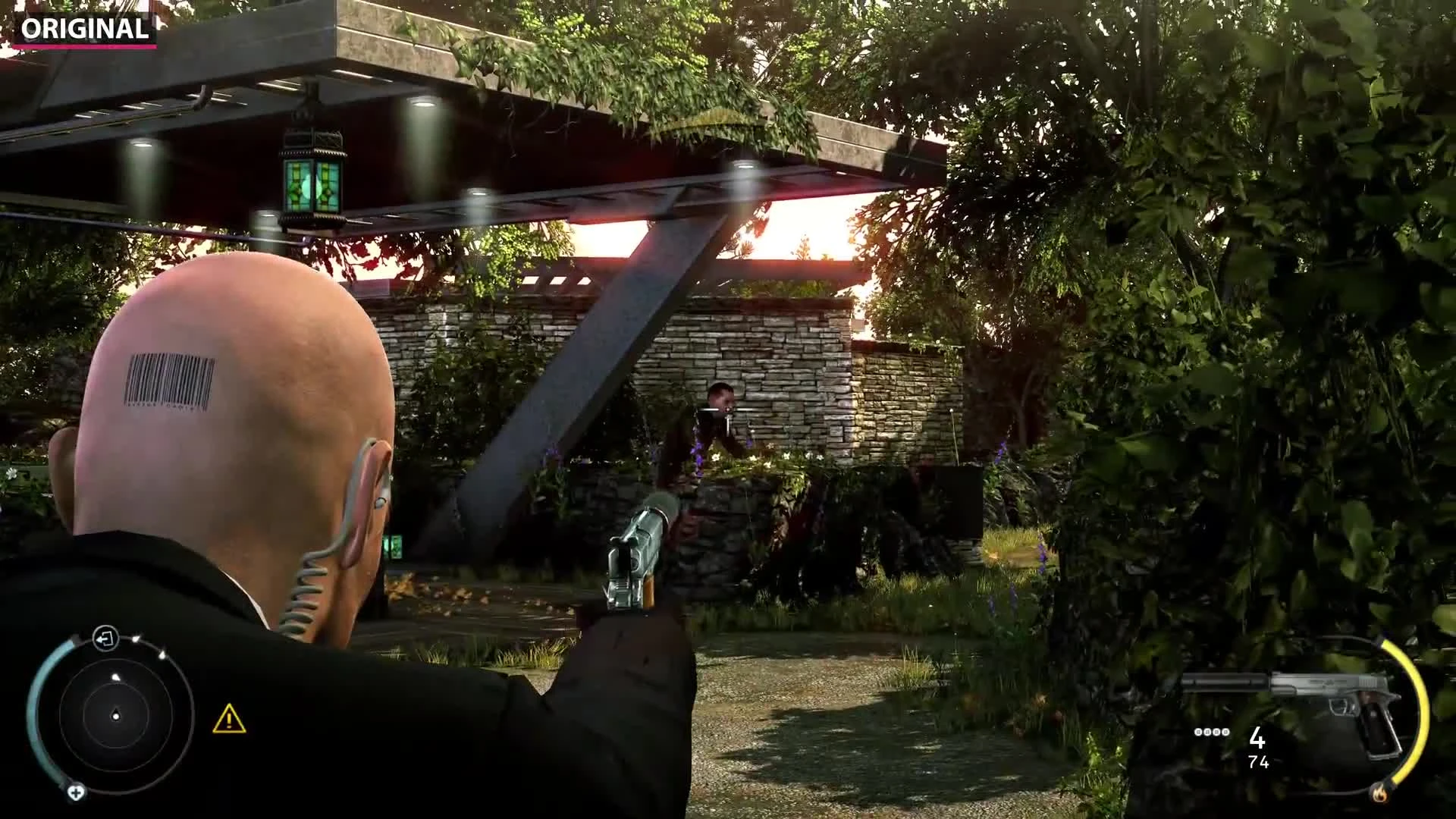 Hitman: Absolution - Графика игры на PC vs. Remaster on PS4 Pro