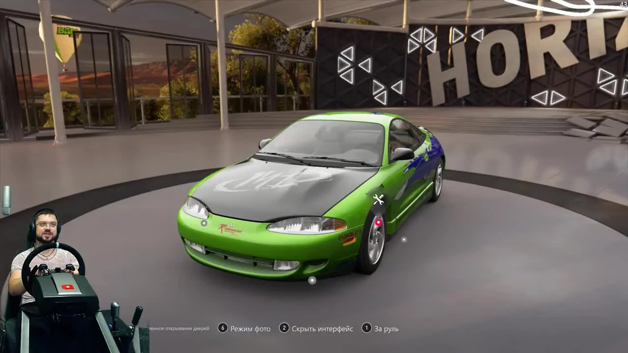 Ракета на колёсах - Ferrari F50 GT и тачка из Форсажа в Forza Horizon 3 на руле Fanatec CSL Elite