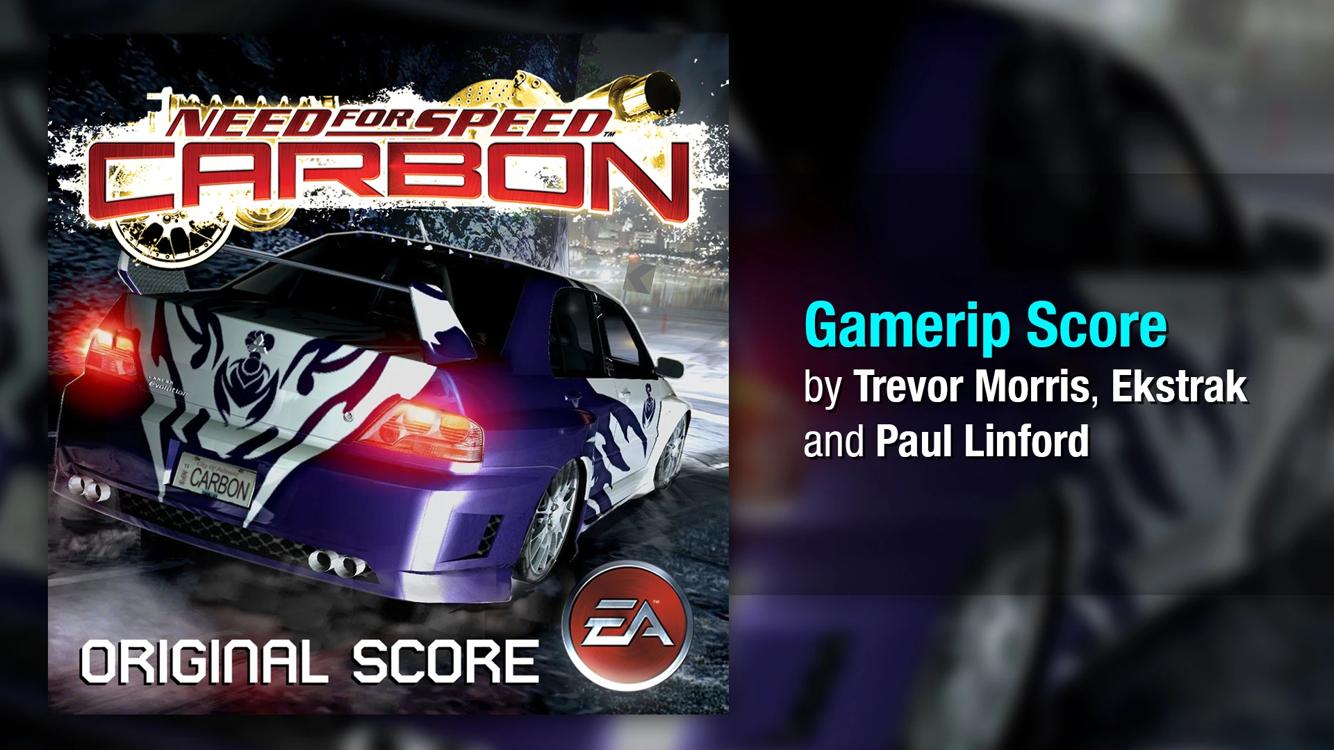 Need for Speed: Carbon "Музыкальное сопровождение"