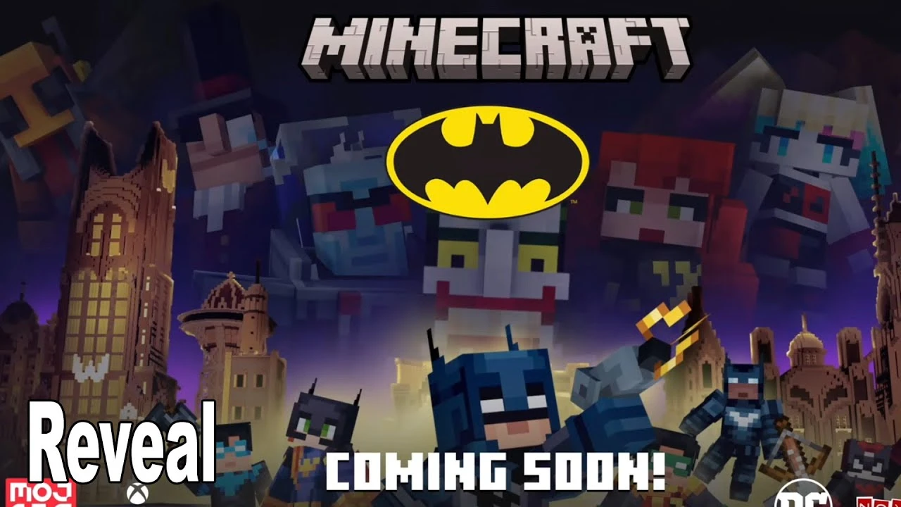 Minecraft скоро получит новое DLC посвященное миру Бэтмена