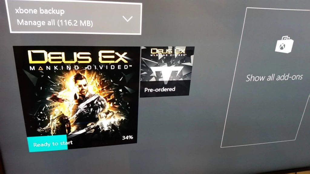 Deus Ex: Mankind Divided будет весить 47 ГБ на Xbox One