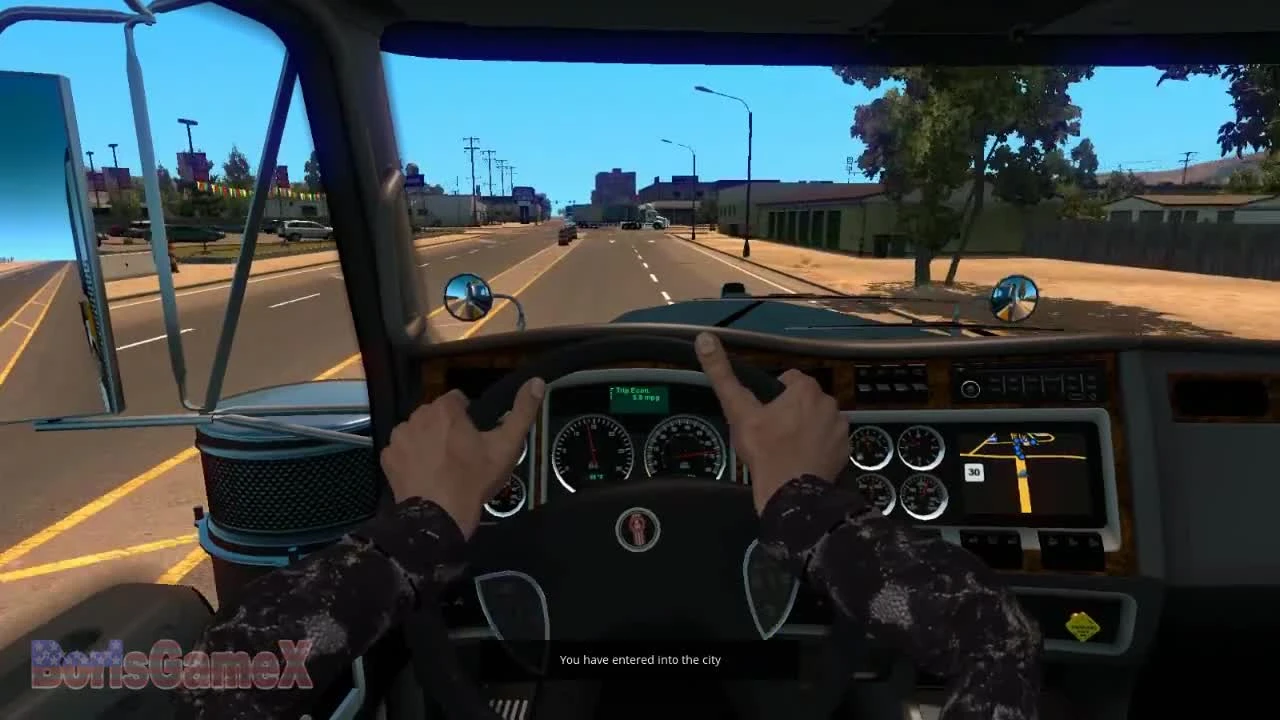 АТS "Приключения Наташи в American Truck Simulator Online"