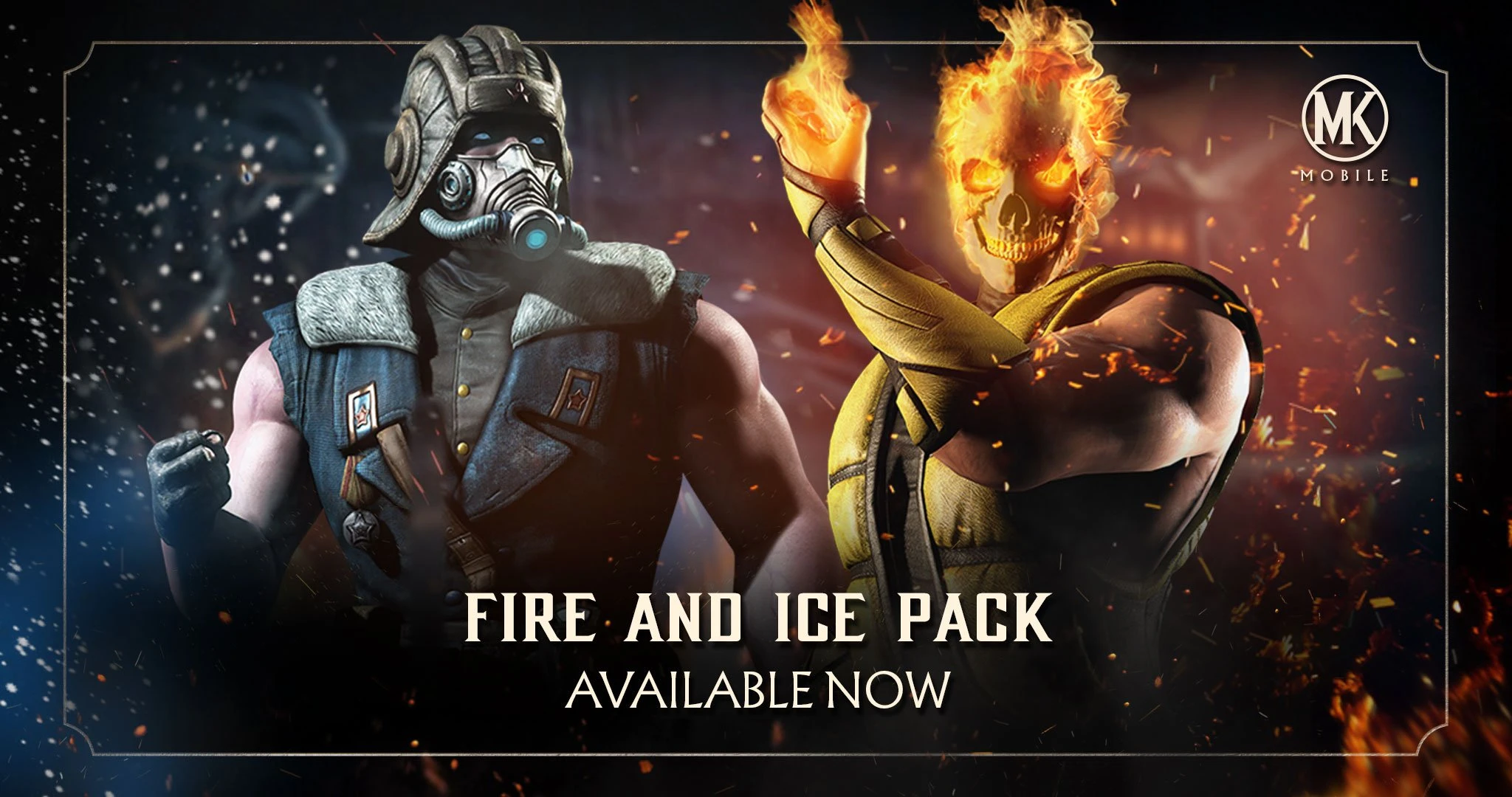 В Mortal Kombat Mobile появился набор "Огонь и лёд"