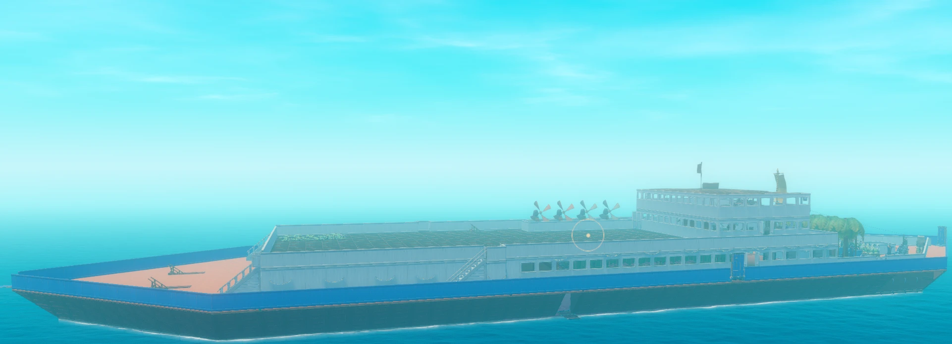 Raft "Сохранение - пройден один остров, много ресурсов, большой автоматизированный корабль" [1.09]