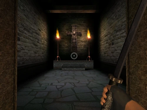 Serious Sam: The First Encounter "Японский Меч - Катана"