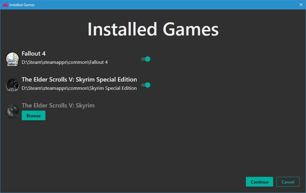 Skyrim "Менеджер ENB"