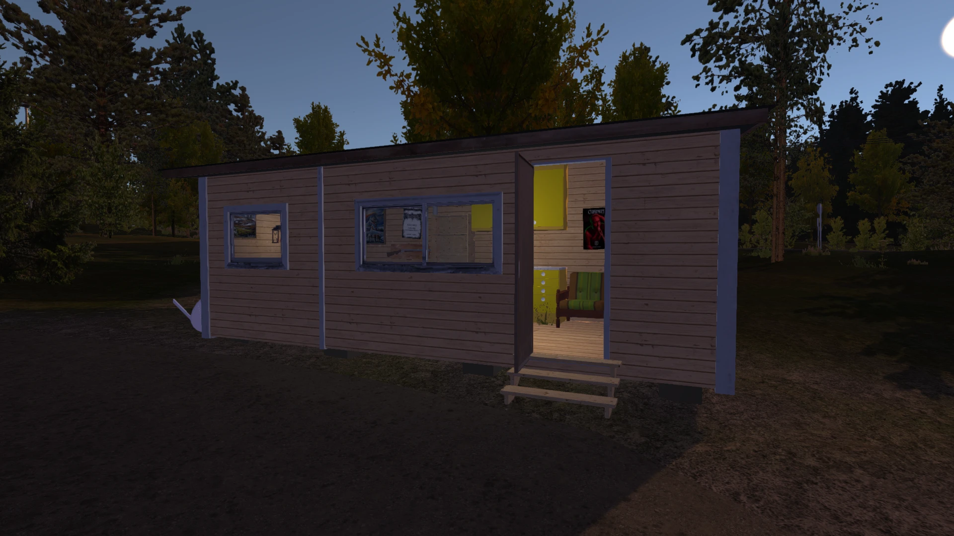 My Summer Car "Сторожевая будка у стадиона теперь пригодна для жизни"