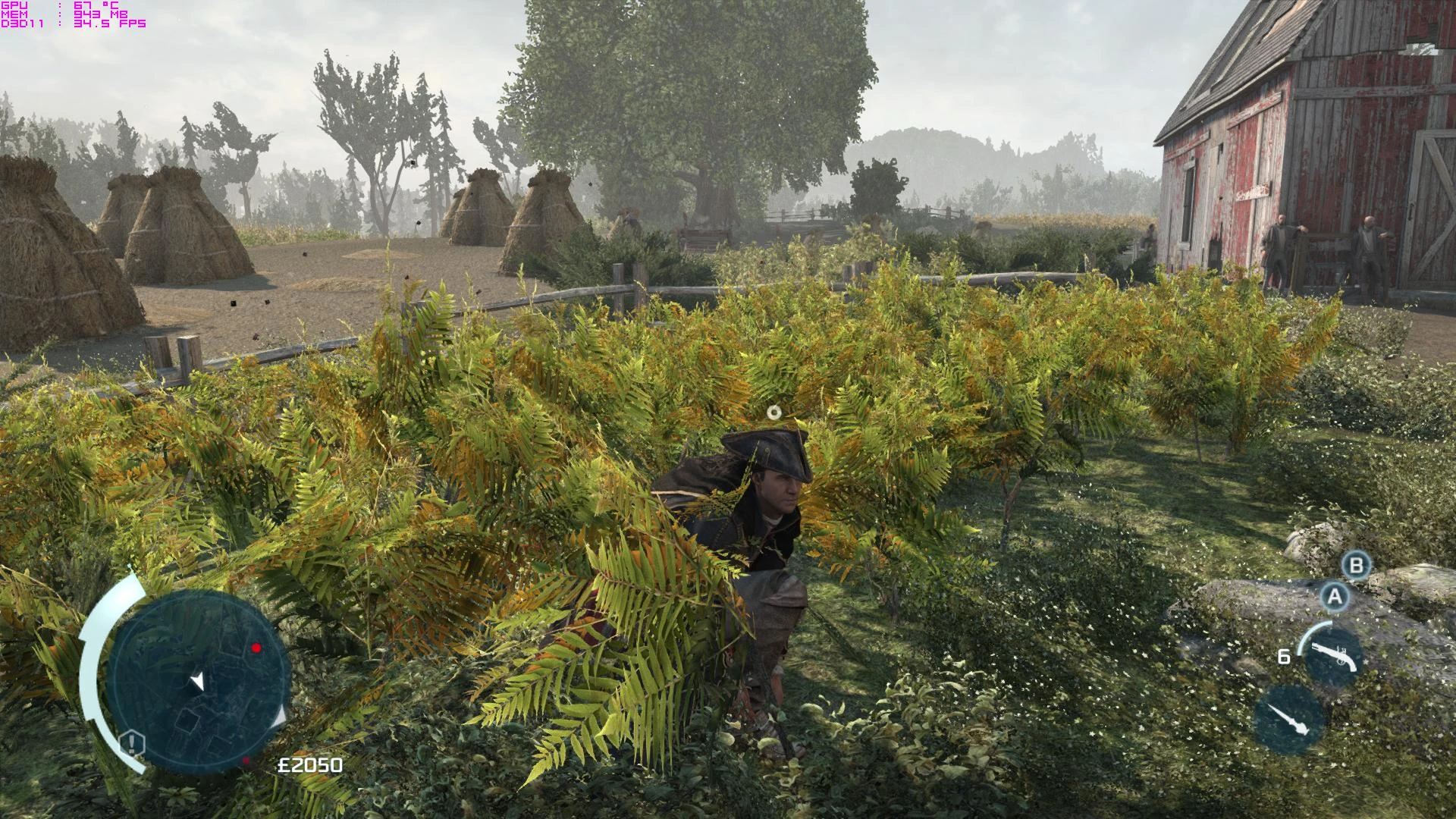 Assassin's Creed 3 "Графический мод на основе SweetFX - DaLLoN v.1"