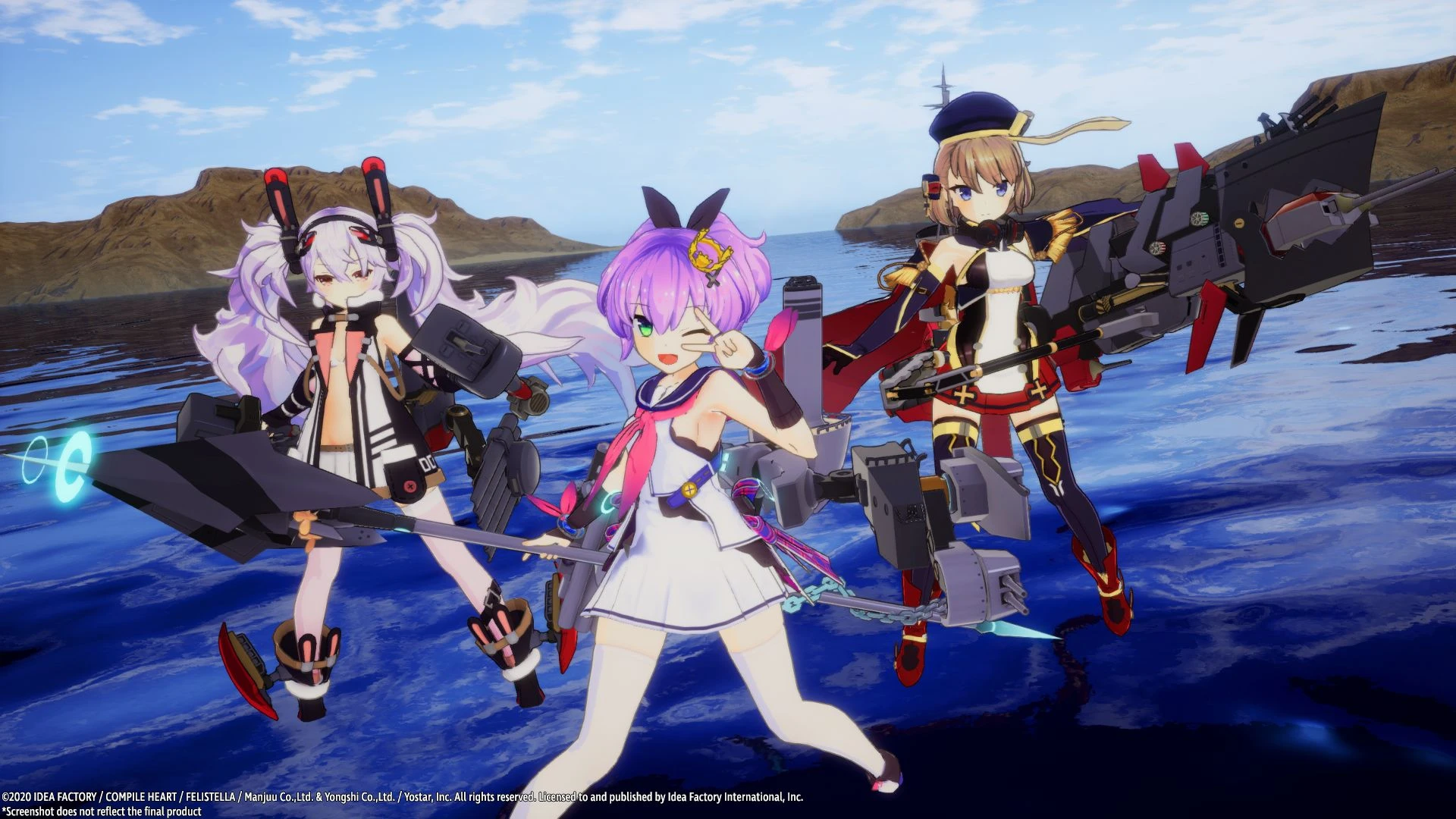 Страница Azur Lane Crosswawe стала доступна в Steam