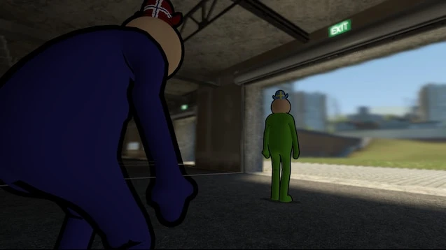 Garry's Mod "Нпс и модель игрока - Fren & Chat"