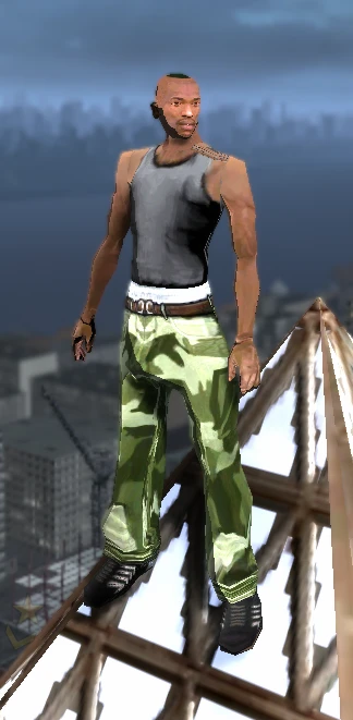 Prototype "Carl Johnson из GTA San Andreas"