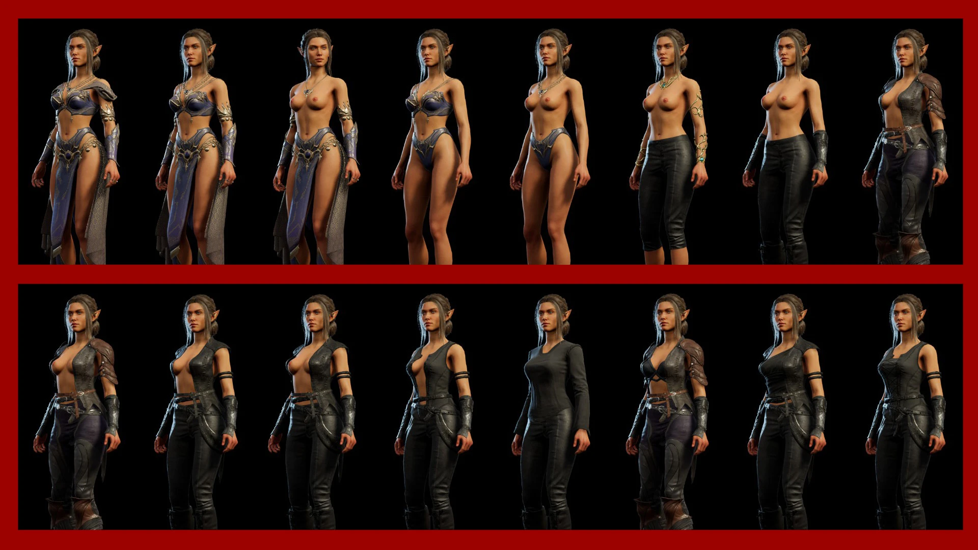 Baldur's Gate 3 "Сексуальные наряды"