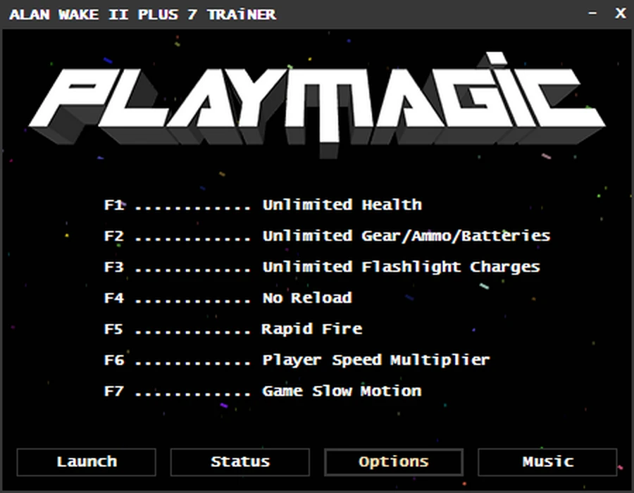 Alan Wake 2 - Night Springs "Трейнер +7" [RUNE] {PLAYMAGiC}