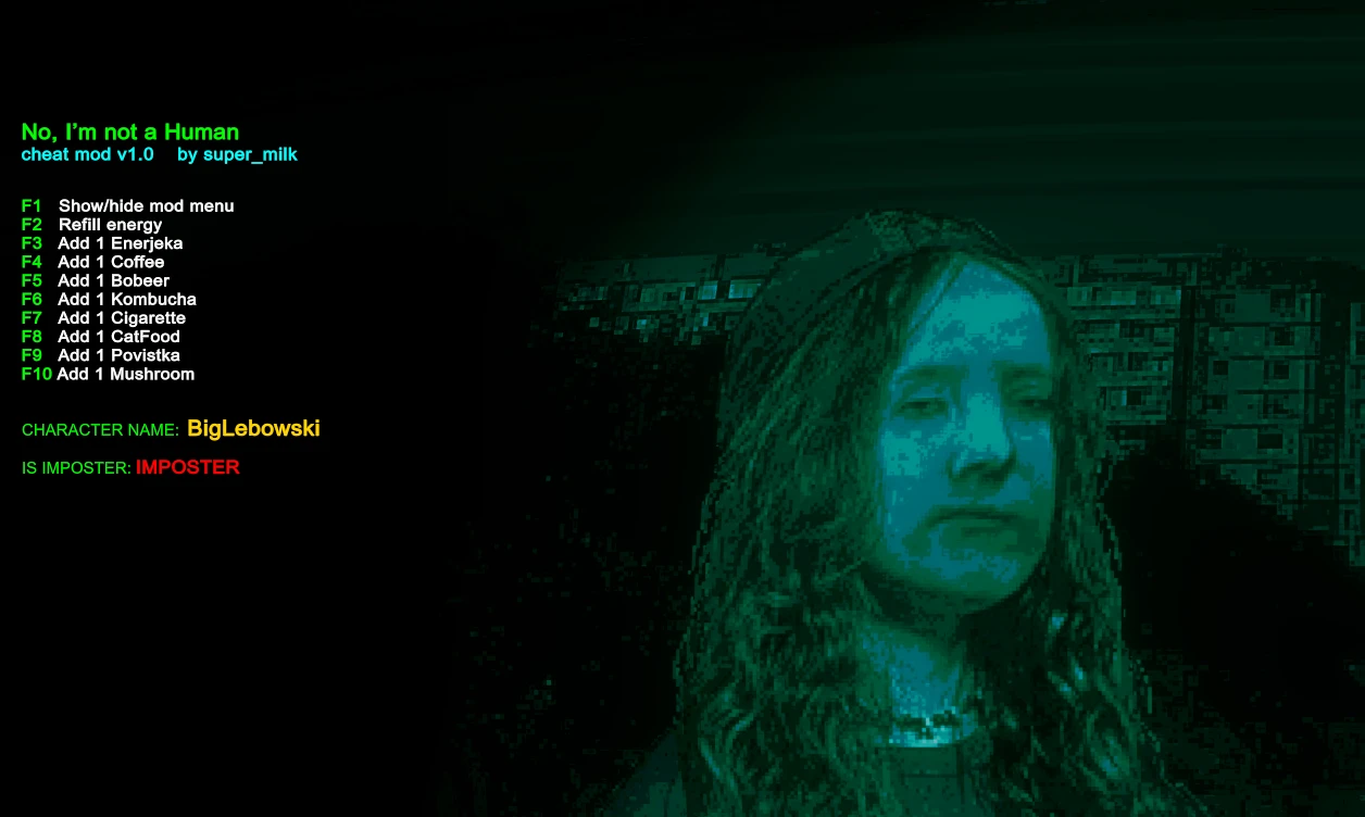 No, I'm not a Human "Чит-Мод: Ordinary Days"