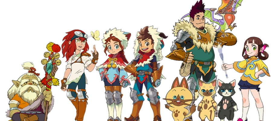 Трейлеры чудовищ из ролевой игры Monster Hunter Stories