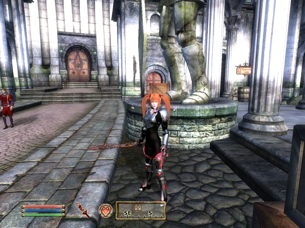 TES 4: Oblivion "UFF RM Черная броня храмовников"