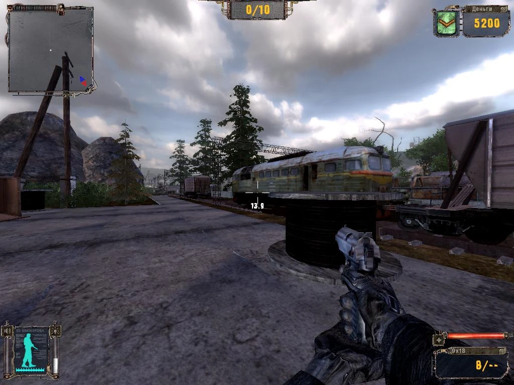 S.T.A.L.K.E.R. "МП карта Станция в горах"