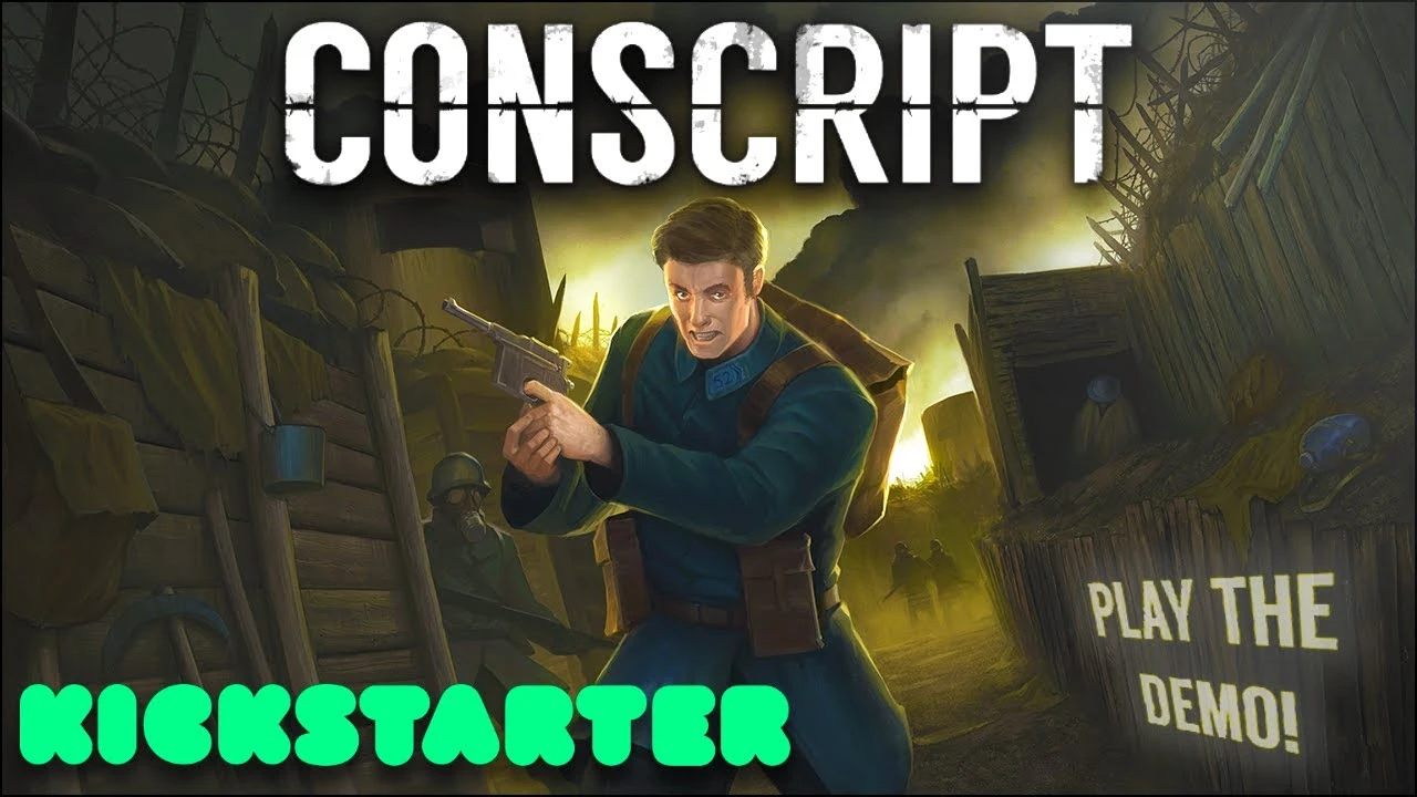 Пиксель-артный хоррор на тему Первой мировой Conscript вышел на Kickstarter