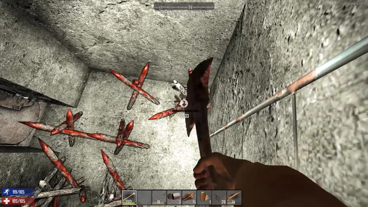 7 Days to Die (Alpha 15) - Новый подземный бункер