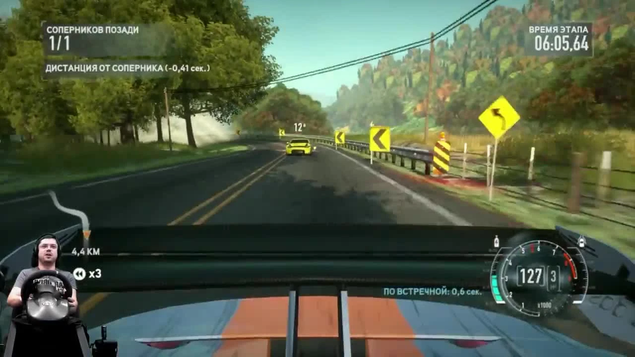 Безбашенные погони на Porsche 918 Need for Speed: The Run на руле Fanatec Porsche GT2