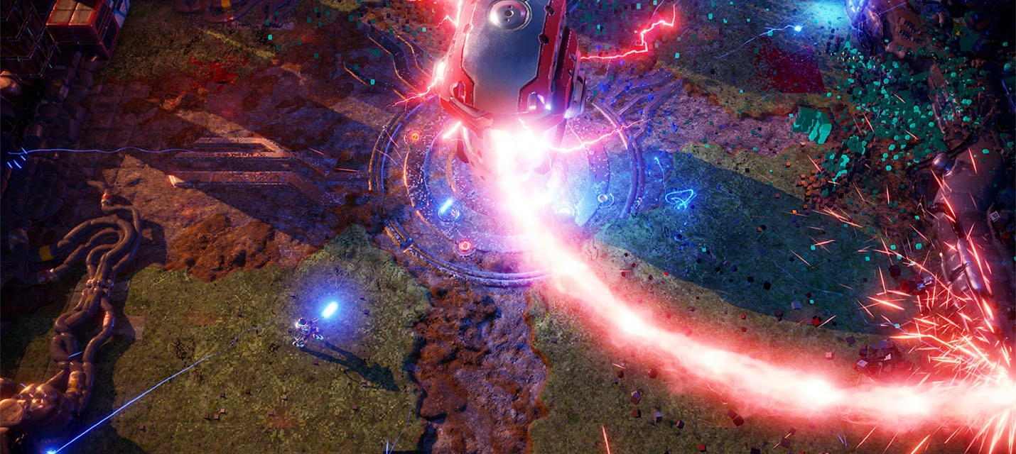 Разработчики топ-даун шутера Nex Machina работают над новым проектом