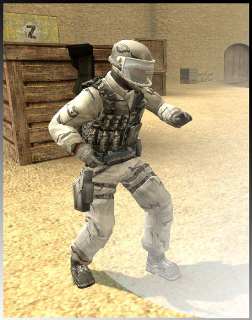 Counter-Strike: Source "Snow CT Gign"