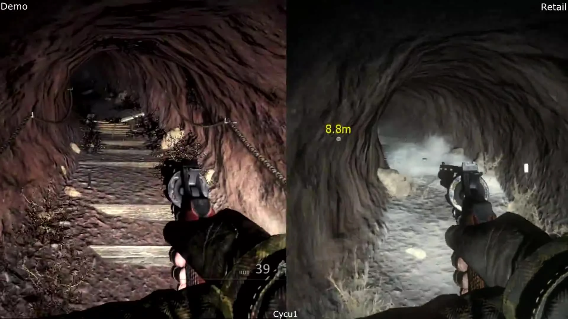 Сравнение графики - Call of Duty Black Ops: E3 2010 Demo vs Retail PS3