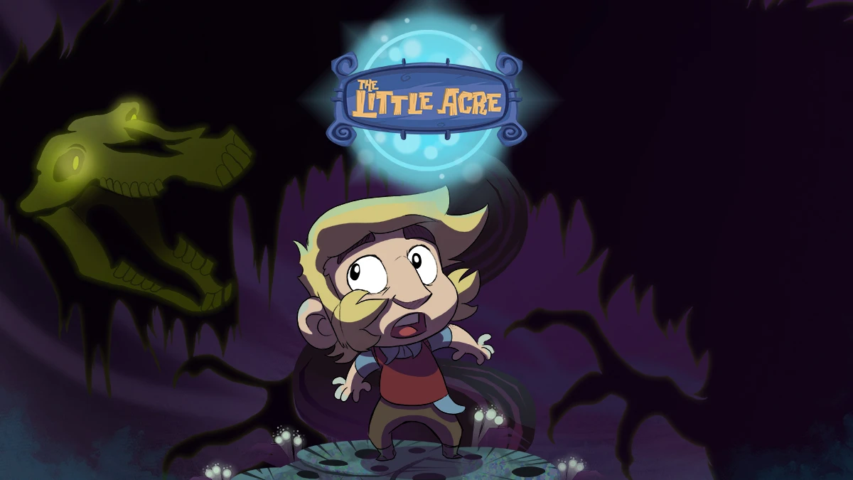 Видео геймплея приключенческой игры The Little Acre для Switch