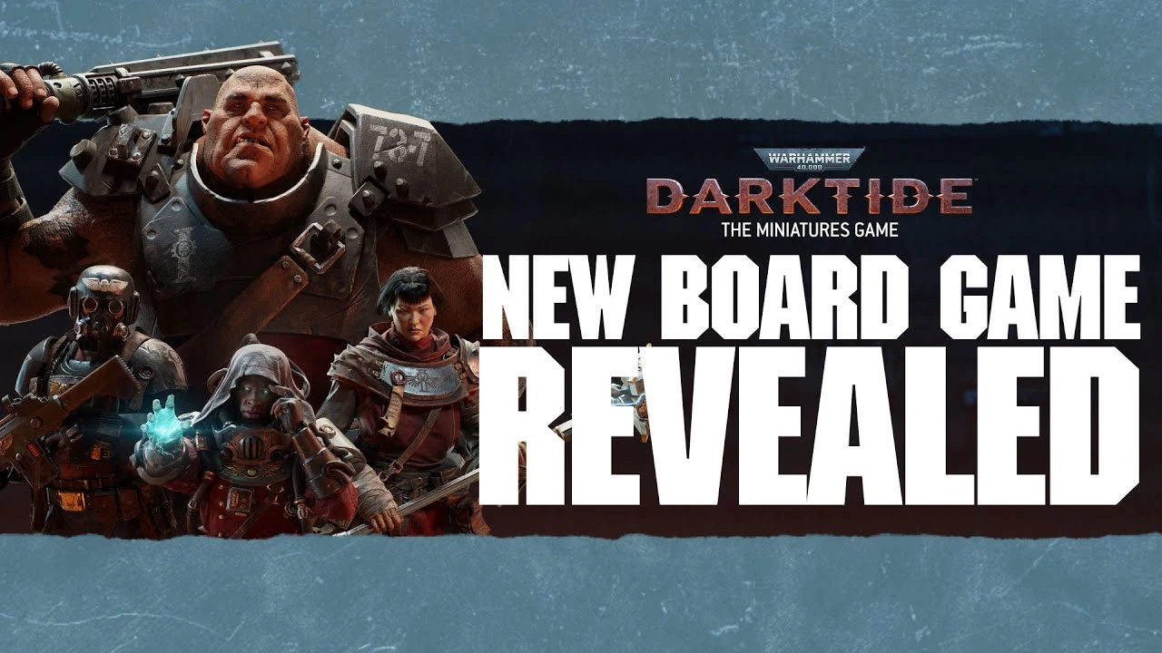По мотивам шутера Warhammer 40,000: Darktide выпустят настольную игру