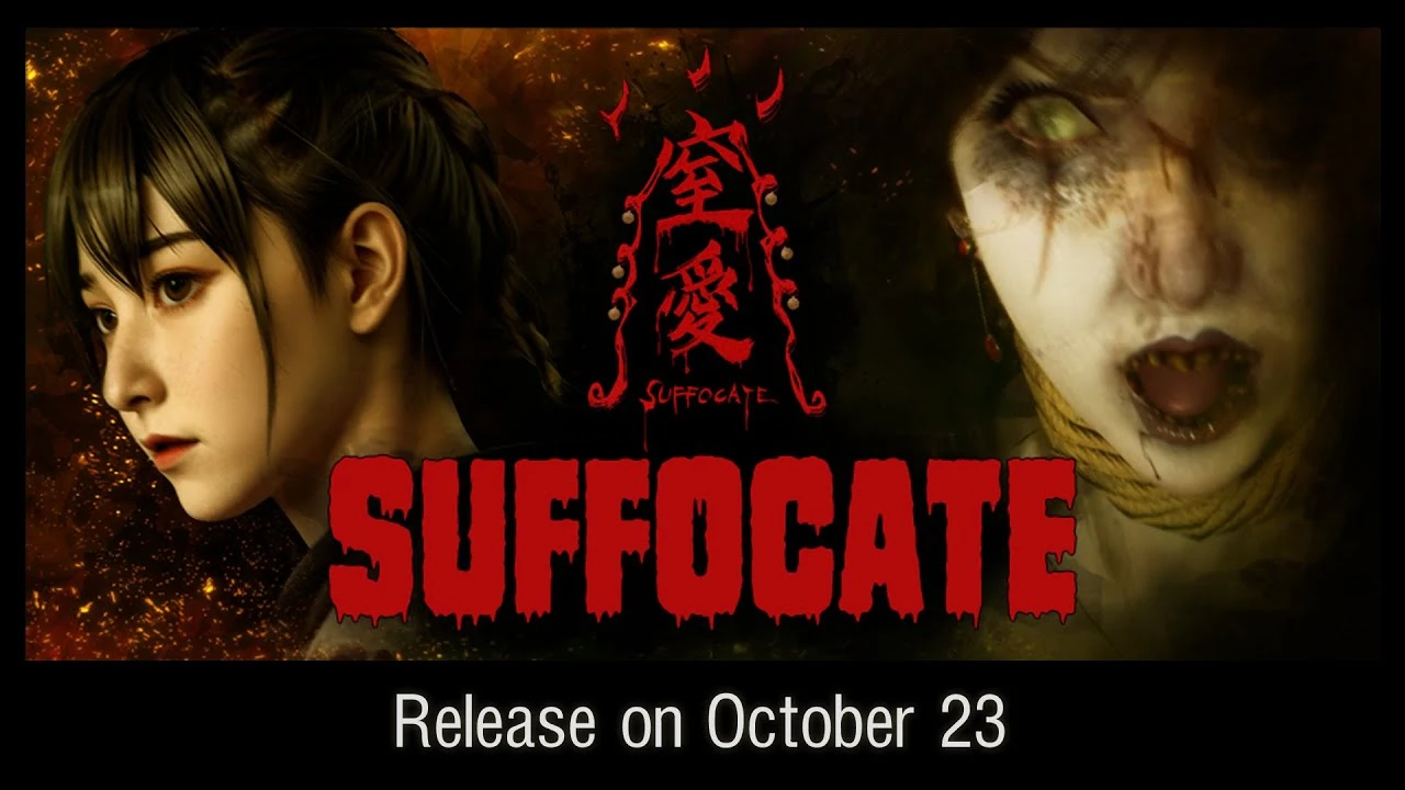 В октябре на ПК выйдет пугающий тайваньский хоррор SUFFOCATE, где будет море крови и эротики