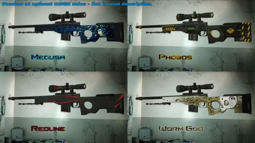 Payday 2 "AWP из CS:GO. + Скины. [Adds-on]"